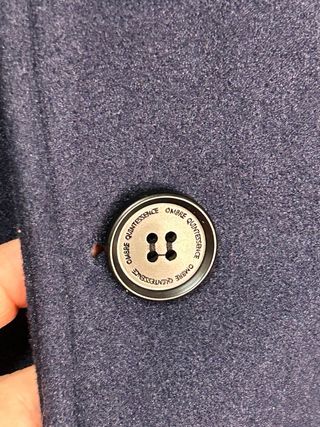 Abrigo Ombre quintessence azul hombre