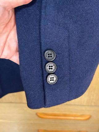 Abrigo Ombre quintessence azul hombre