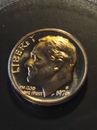 Moneda 1976-S Roosevelt Dime PR-70