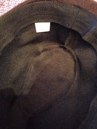 Sombrero Marrón  de Ante tipo Gángster de pelicula