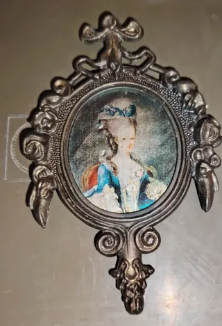 Set 3 Cornici Ottone Antico Anni 60