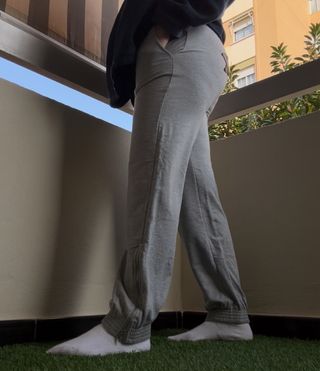 Pantalón chándal XDYE gris Talla M