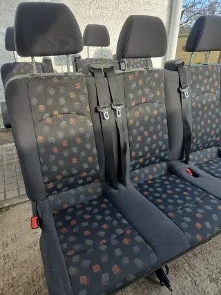 Banqueta 3 Asientos Mercedes Vito W639. No usados.