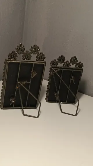 Coppia di Marcos da Tavolo con Strass