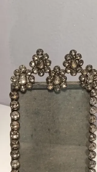 Coppia di Marcos da Tavolo con Strass