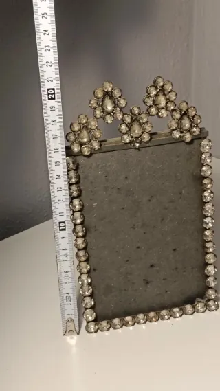 Coppia di Marcos da Tavolo con Strass