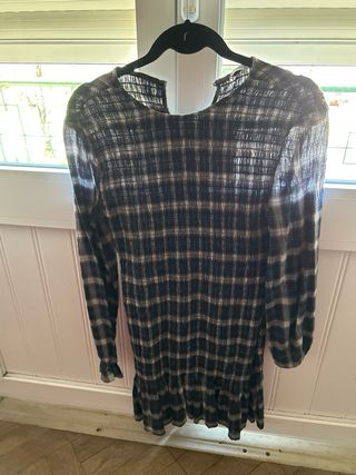 Vestido Stradivarius Xadrez