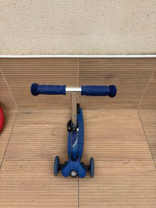 Patinete infantil 3 ruedas azul