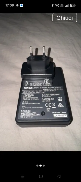 Caricabatterie Nikon MH-24