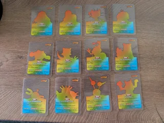 Pack 35 lamincards Pokémon 2005 + 2 del 2006