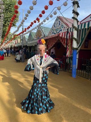 Vestido Flamenca Talla 36/38