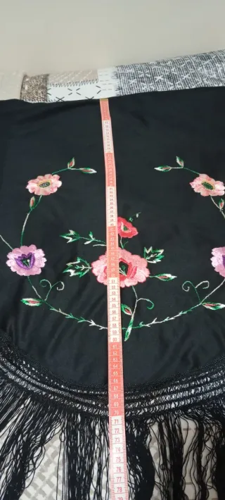 Mantón de Manila bordado nuevo
