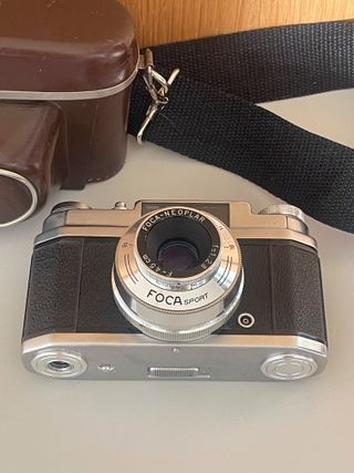 Cámara FocaSport Neoplar 45mm f:1:2.8 con funda