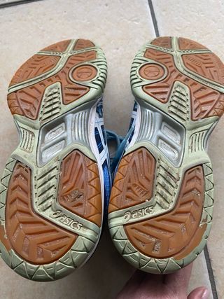 Scarpe sportive Asics blu e bianche