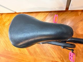 Bicicleta Infantil B'TWIN 16 Negra y Rosa