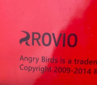 Lancheira Metal Angry Birds Vermelha