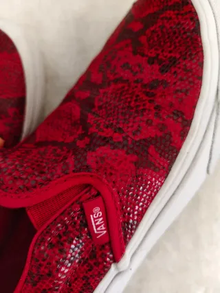 Zapatillas de piel Vans Mujer Talla 36