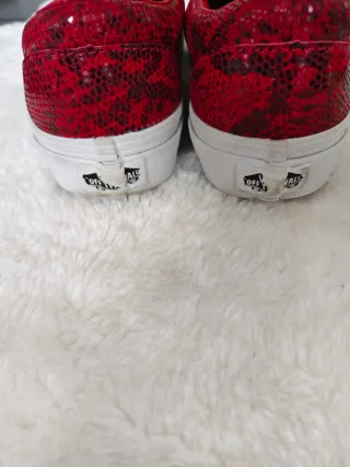 Zapatillas de piel Vans Mujer Talla 36