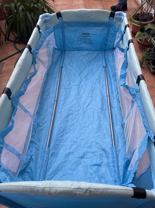 Cuna de viaje plegable