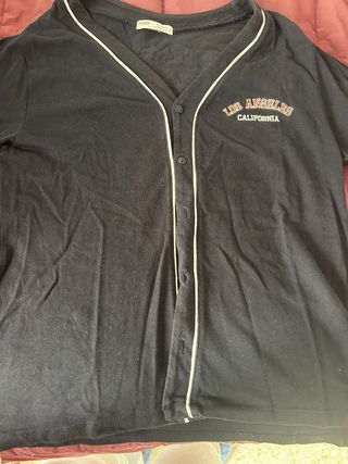 Camisa Pull&Bear Negra Talla M