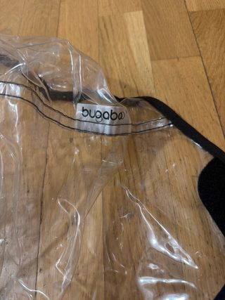 Plástico lluvia Bugaboo transparente