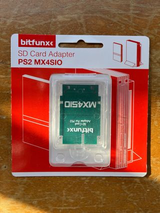 Adaptador SD bitfunx PS2 MX4SIO