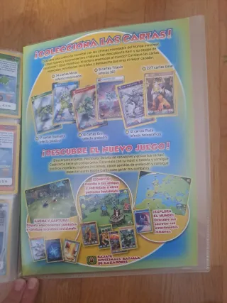 Álbum Invizimals Cartas Coleccionables