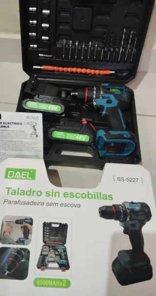 Taladro Atornillador DAEL 48V Brushless