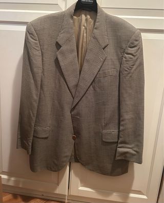 Americana cuadros hombre