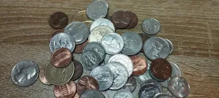Monete USA - Dollari, Quarters, Nickels, Pennies