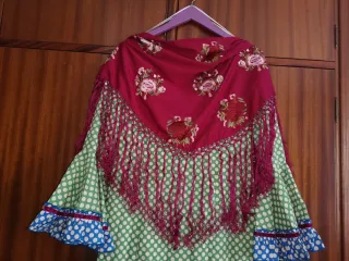 Traje Flamenca Micaela Villa Talla 44
