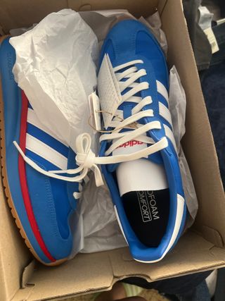 Zapatillas Adidas Rub 70s 2.0 Azul Rojo