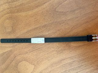 Pulsera Tous Caucho Negra y Plata