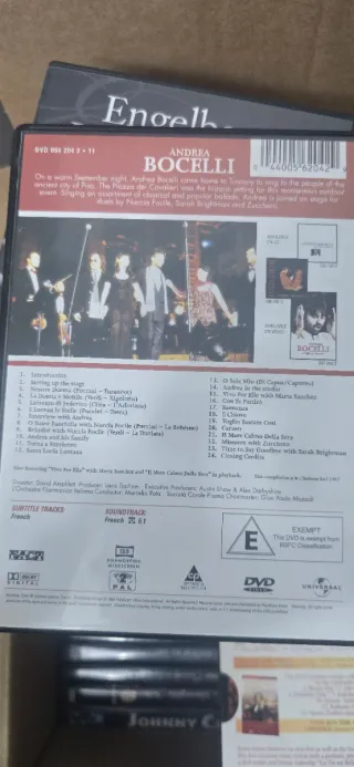 90 DVD Conciertos Música – Lote grande – 60€