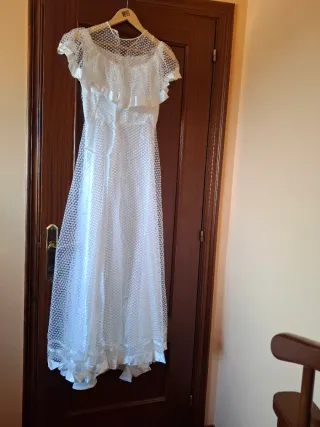 Vestido de Novia Vintage Blanco