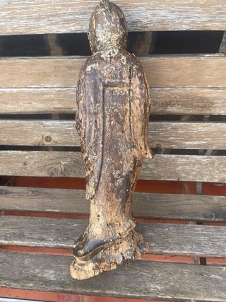 Talla de madera antigua