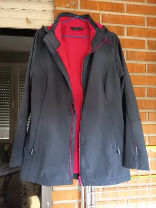 Chaqueta CMP gris y rosa