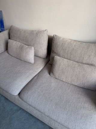 Divano IKEA SÖDERHAMN 3 posti beige-marrone