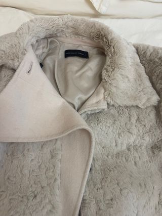 Abrigo Purificación García Beige.
