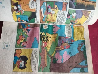 Fumetto I promessi paperi. Anno 1998.