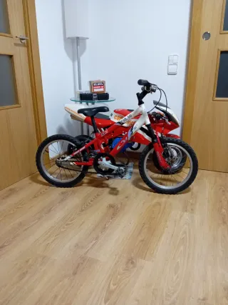 Bici infantil 16pugadas