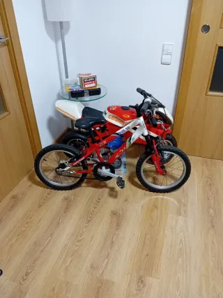 Bici infantil 16pugadas