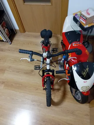 Bici infantil 16pugadas