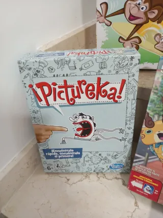 Juegos de mesa: Monos Locos, Monopoly Junior, Pict