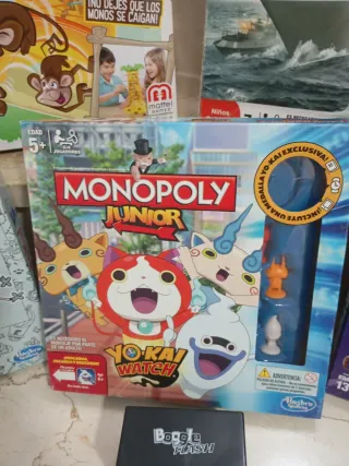 Juegos de mesa: Monos Locos, Monopoly Junior, Pict