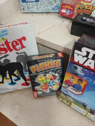 Juegos de mesa: Monos Locos, Monopoly Junior, Pict