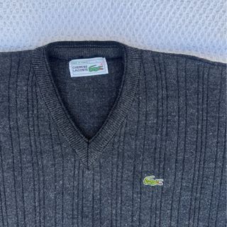 Jersey Lacoste Gris Vintage