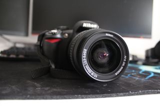 Cámara Nikon D3100 Negra