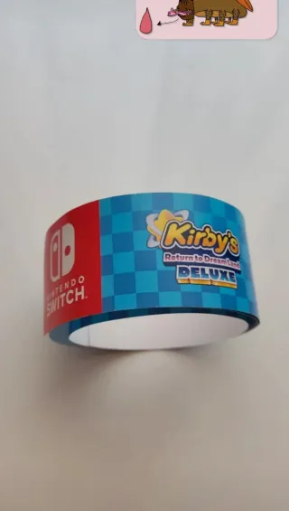 Cinta Publicidad Kirby Nintendo Switch