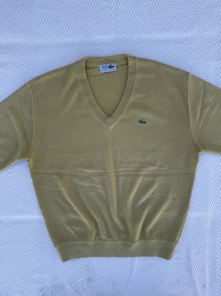 Jersey Lacoste Beige Vintage